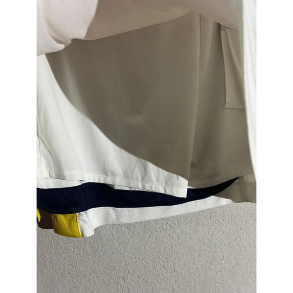 PGA TOUR Golf Skort Womens Sz L Bright White Driflux Sunflux Tummy-Control NEW - Picture 7 of 10